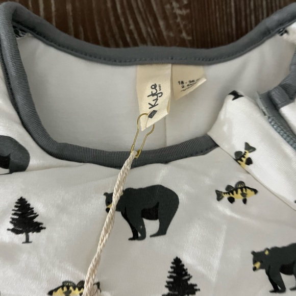 NEW with tags Kyte BABY creek bear 🐻 sleep sack TOG 2.5 18-36 months RETIRED - Picture 4 of 9